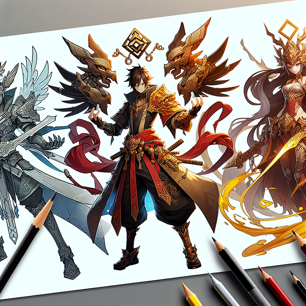 Eksplorasi Desain Artistik: Menggali Keunikan Gambar Karakter Mobile Legend