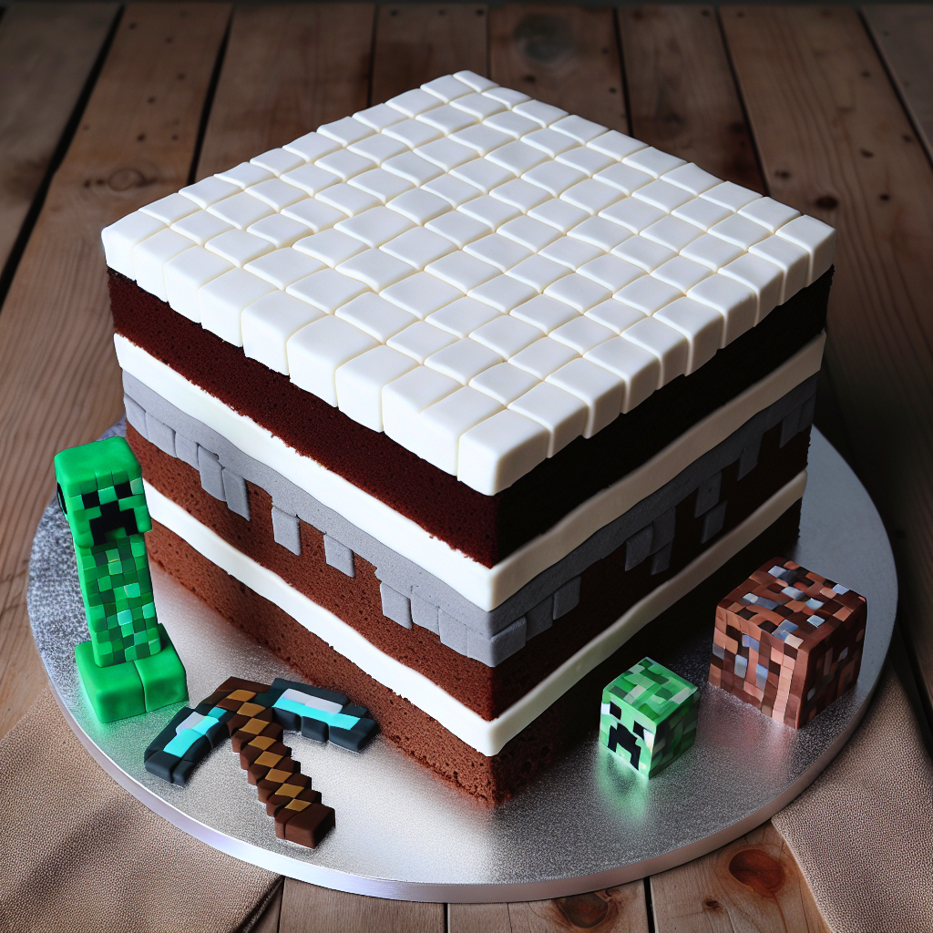 How to Craft the Perfect Minecraft Cake for Your Gaming Celebrations